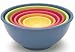 ZAK DESIGNS 6 PIECE NESTING BOWL SET