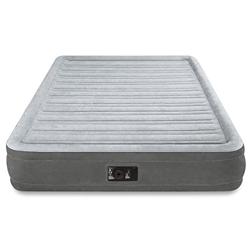 Intex Comfort Plush Mid Rise DuraBeam Airbed with Builtin Electric