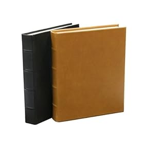 Graphic Image Traditional Leather Black Junior Bound Album (8 x 9-1/2)
