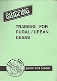Training for rural/urban deans