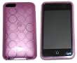 PINK BUBBLE Transparent Silicone Case Skin Protector Cover for Apple iPod Touch 2 2G 2nd Generation 8GB 16GB 32GB + Free Screen Protector (Many Colors Available)