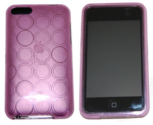 KingCase Apple iPod Touch - 2nd & 3rd Generation * Soft Case * Circles (Purple) 8GB, 16GB, 32GB, 64GB
