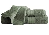 Ultra Touch by Grand Patrician 100% Supima Cotton Wash Cloth, Moss Heather