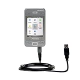 Classic Straight USB Cable for the Pharos PGS Phone 600 with Power Hot Sync and Charge capabilities - Gomadic Brand w/ TipExchange Technology
