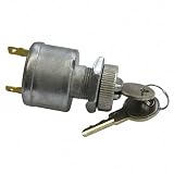 EZGO Ignition Key Switch (81+) Gas/Electric Golf Cart (2 FREE KEYS) 2-prong