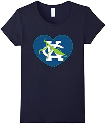Women's KC Rally Mantis Kansas City Baseball T-Shirt Blue Logo XL Navy