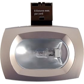 GE 15528 Halogen 2-Puck Linkable Light Fixture Starter Kit by General Electric