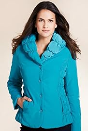 Per Una Shawl Collar Smocked Jacket