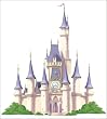 Princess Castle Self-Stick Mini Wall Mural 36-Inch x 40-Inch