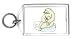 Keychain with parent, body, individuals, individual, humans, polar, person, human, persons, people, child, bear, animal, cub