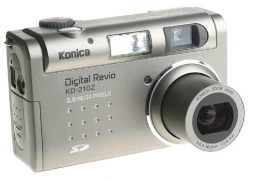 Konica Revio KD-210Z 2MP Digital Camera w/3x Optical Zoom