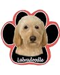Yellow Labradoodle Dog Paw Mouse Pad