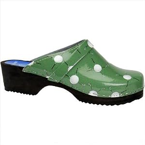 Buy Ladies Golf in Green Size: 10 by Cape Clogs