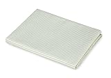 American Baby Company Celery Stripe 100% Cotton Percale Crib Sheet