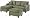 Bobkona Manhattan Reversible Microfiber 3-piece Sectional Sofa Set, Pebble Image #1