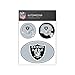 NFL Oakland Raiders Medium Decal Pack