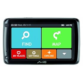 Mio Spirit 685 5" Sat Nav with UK and Ireland Maps