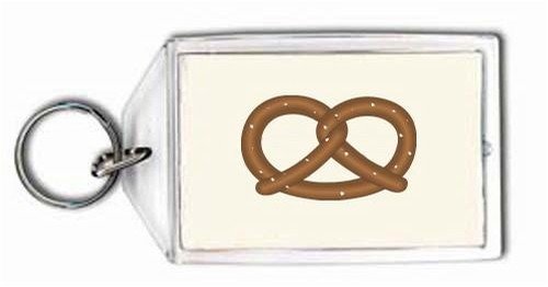 Pretzel Keychain