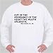 Out of the abundance of the heart the mouth speaketh. Matthew xii. 34. Sweatshirt