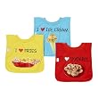 I Play Favorite Food Bibs&ndash; 3-pk.&ndash; 6-24 Months