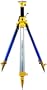 Stabila 07490 5/8-Inch 11 Threaded Adjustable Height 47-Inch to 90-Inch Flat Head Tripod