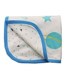 Sage Creek Organics Rocket Man Baby Blanket
