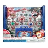 Bakugan Magnetic Activation Poster with 6 Bakugan, 1 Blue Bakubox, 12 Cards. Season 2 New Vestroia