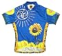 Sunshine Womens Short Sleeve Cycling Jersey