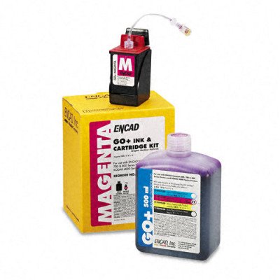 Kodak 21998800 Ink & Cart Kit, 1 Botl of Ink/1 Ink Ctg/1 Service Pack, Magenta