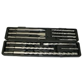 HDC 12 Piece SDS drill and chisel set by 