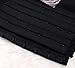 UGET Les Lesbian Tomboy Short Vest Chest Binder Tops 3XL Black