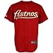Men's Astros RC Synthetic Replica Baseball Jersey, Desert Red