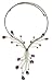 Amethyst and quartzite choker, 'Lilac Spray'