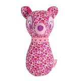 Tuc Tuc Soft Plush Infant Baby Rattle and Teething Toy. Natural Berries Collection.