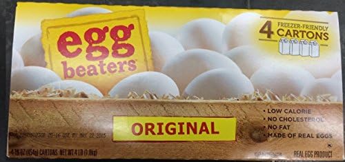 EGG ORIGINAL BEATERS 4-16 OZ FOUR FREEZER FRIENDLY CARTONS