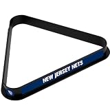New Jersey Nets NBA Billiard Ball Rack