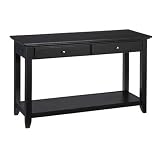 Home Styles 5531-22 Bedford Sofa Entry Table, Ebony