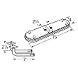Oval Twin Stainless Steel Burner L-Shaped Venturi