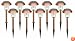 Strathwood 10 piece Outdoor Solar Light Set,  Copper