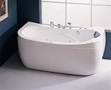 NEW 1700MM HYDRO SPA JACUZZI WHIRLPOOL BATH A09