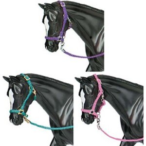 Nylon Halter with Lead Three Colors
