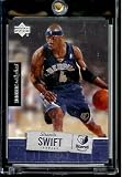 2005 06 Upper Deck Rookie Debut Stromile Swift Memphis Grizzlies Basketball Card #47 - Mint Condition - In Protective Display Case !!