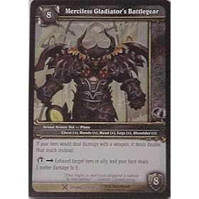 Merciless Gladiator's Battlegear - Drums of War - Epic by World of Warcraft Cards
