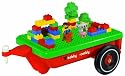 BIG 56295 - Bobby-Caddy Builder inklusive Unico Figuren und Steinen, rot