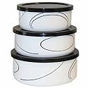 Corelle Coordinates 6-Piece Small Bowl Set, Simple Lines