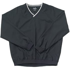 Click here to buy Ashworth Mens Crossover V-Neck Long Sleeve Windshirt.