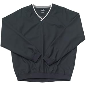 Ashworth Mens Crossover V-Neck Long Sleeve Windshirt by 