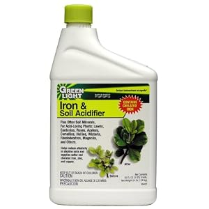 Green Light Organic Iron and Soil Acidifier - Quart 99432 by 