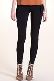 Limited Collection Panelled Pintuck Stretch Leggings