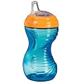 Munchkin Easy-Grip Spill-Proof Cup - Blue/ Orange (10 oz.)